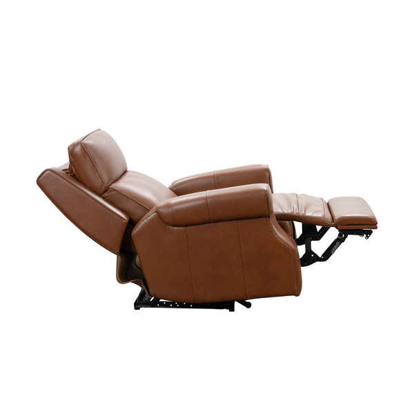 Latitude Run® Zigmont Leather Recliner Wayfair